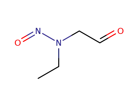Molecular Structure of 112380-28-6 ([ethyl(nitroso)amino]acetaldehyde)