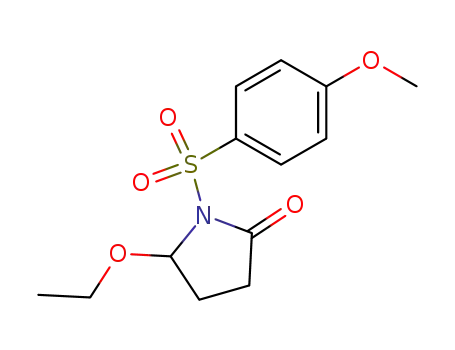 Molecular Structure of 111711-51-4 (5-ethoxy-1-[(4-methoxyphenyl)sulfonyl]pyrrolidin-2-one)