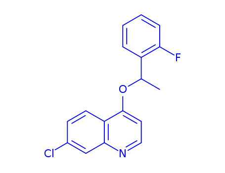 124643-87-4,7-chloro-4-[1-(2-fluorophenyl)ethoxy]quinoline,7-Chloro-4-[1-(2-fluorophenyl)ethoxy]quinoline