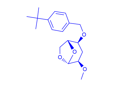 1,6-ANHYDRO-3-DEOXY-4-O-[[4-(TERT-BUTYL)PHENYL]METHYL]-2-O-METHYL-SS-D-RIBO-HEXOPYRANOSE