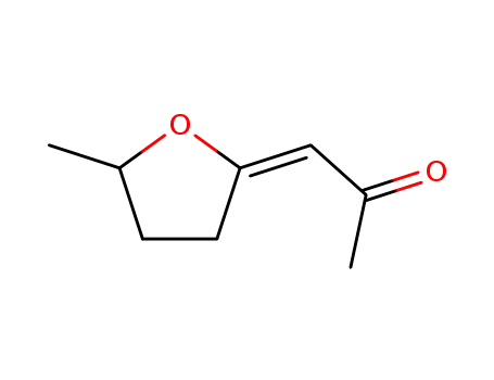 Molecular Structure of 144175-17-7 (2-Propanone, 1-(dihydro-5-methyl-2(3H)-furanylidene)-, (1E)- (9CI))