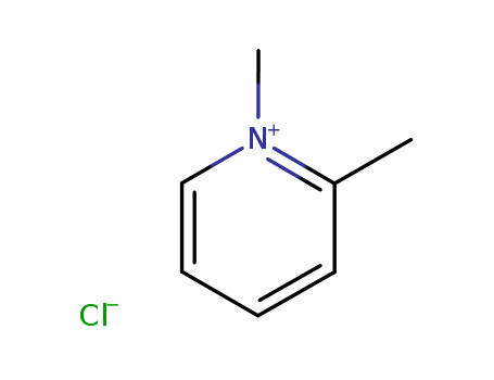 Pyridinium,1,2-dimethyl-, chloride (1:1)