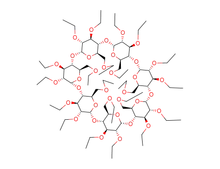 Molecular Structure of 111689-01-1 (HEPTAKIS-(2 3 6-TRI-O-ETHYL)-BETA-)
