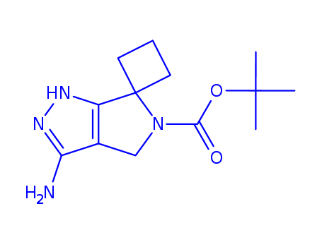tert-butyl 3'-amino-1'h-spiro[cyclobutane-1,6'-pyrrolo[3,4-c]pyrazole]-5'(4'h)-carboxylate(1246652-29-8)