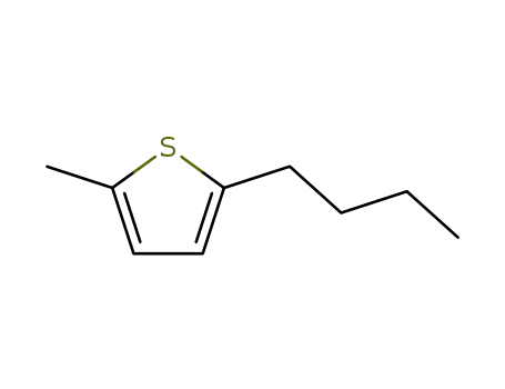 Molecular Structure of 111510-96-4 (2-BUTYL-5-METHYLTHIOPHENE)