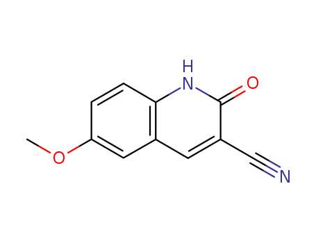 6-Methoxy-2-oxohydroquinoline-3-carbonitrile(123990-79-4)