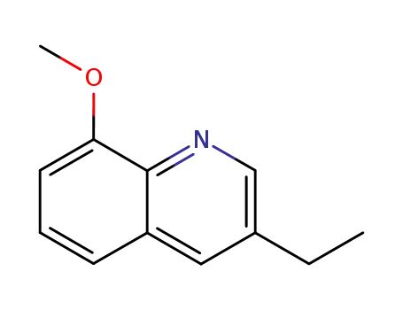 Molecular Structure of 112955-03-0 (3-Ethyl-8-methoxyquinoline)