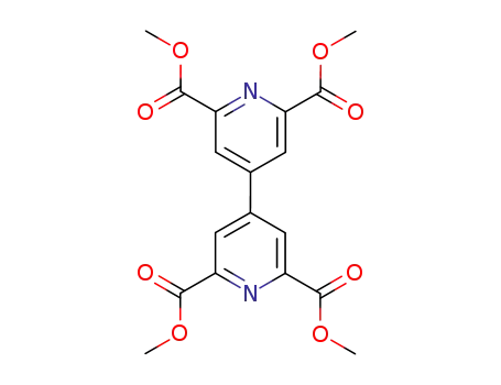 Molecular Structure of 124558-62-9 (2,2',6,6'-TETRAKIS(METHOXYCARBONYL)-4,4'-BIPYRIDINE)