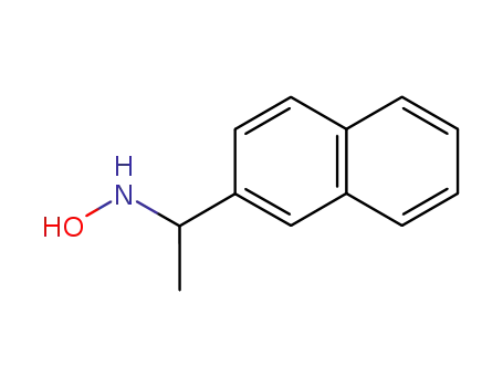 Molecular Structure of 111525-02-1 (N-(1-NAPHTHALEN-2-YL-ETHYL)-HYDROXYLAMINE)