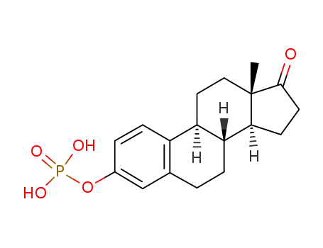 Molecular Structure of 1240-03-5 (17-oxoestra-1,3,5(10)-trien-3-yl dihydrogen phosphate)
