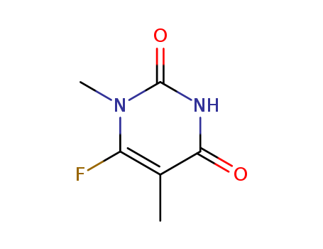 2,4(1H,3H)-Pyrimidinedione,6-fluoro-1,5-dimethyl-