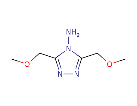 4H-1,2,4-Triazol-4-amine,3,5-bis(methoxymethyl)-                                                                                                                                                        