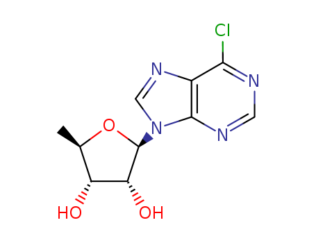 6-Chloro-9-(5-Deoxy-d-ribofuranosyl)purine