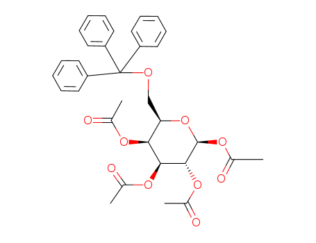 1,2,3,4-Tetra-O-acetyl-6-O-trityl-b-D-galactopyranose
