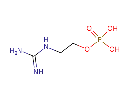 Molecular Structure of 1119-69-3 (Guanidine,[2-(phosphonooxy)ethyl]- (9CI))