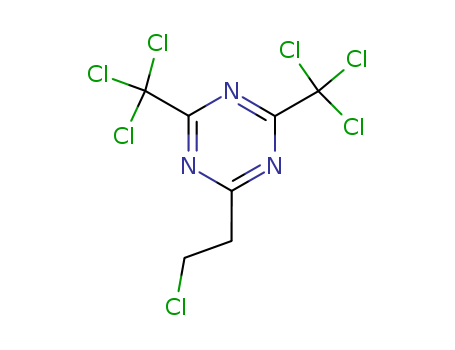 1,3,5-Triazine,2-(2-chloroethyl)-4,6-bis(trichloromethyl)- cas  1145-44-4