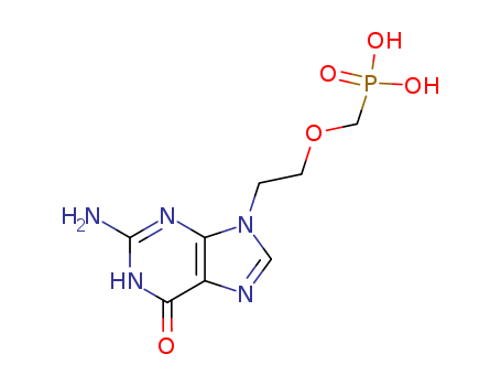 2-(2-amino-6-oxo-3H-purin-9-yl)ethoxymethylphosphonic acid