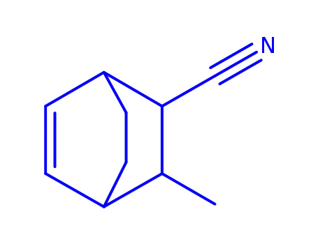 Molecular Structure of 114718-70-6 (7-methylbicyclo[2.2.2]oct-2-ene-8-carbonitrile)