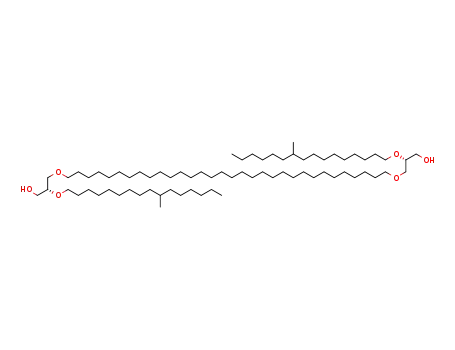 3,3′-O,O-(dotriacontane-1,32-diyl)bis{2-O-[(10RS)-10-methylhexadecyl]-sn-glycerol}