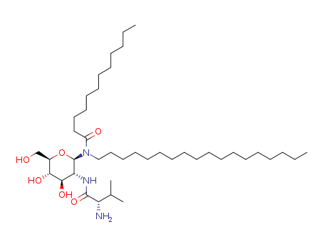 2-deoxy-N-dodecanoyl-N-octadecyl-2-(L-valylamino)-beta-D-glucopyranosylamine