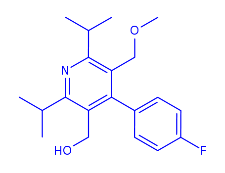 2,6-DIISOPROPYL-4-(4-FLUOROPHENYL)-3-HYDROXYMETHYL-5-METHOXYPYRIDINE