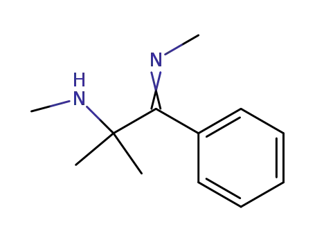 Molecular Structure of 1134-15-2 (N,2-dimethyl-1-methylimino-1-phenyl-propan-2-amine)