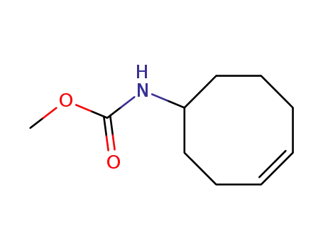 Carbamic  acid,  4-cycloocten-1-yl-,  methyl  ester  (9CI)