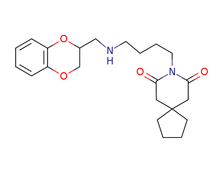 8-[4-(2,3-dihydro-1,4-benzodioxin-3-ylmethylamino)butyl]-8-azaspiro[4.5]decane-7,9-dione