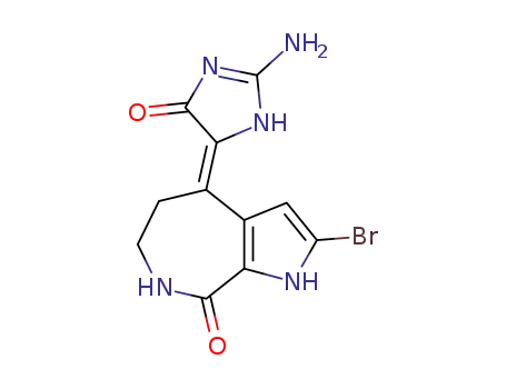 Molecular Structure of 82005-12-7 (10Z-HYMENIALDISINE)