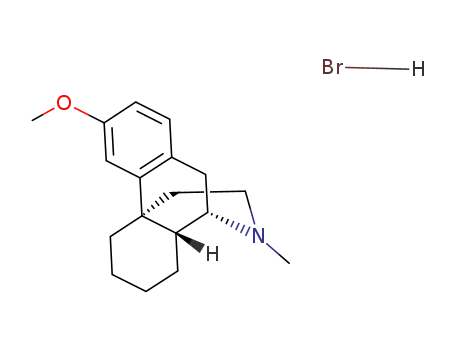 Molecular Structure of 125-69-9 (DEXTROMETHORPHAN HYDROBROMIDE)