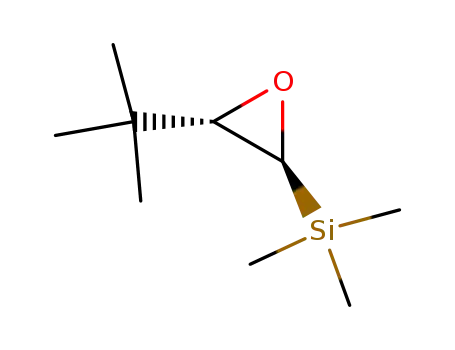 Molecular Structure of 114693-78-6 (trimethyl-(2-tert-butyloxiran-2-yl)silane)