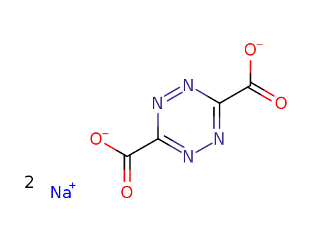 Molecular Structure of 113631-48-4 ([1,2,4,5]TETRAZINE-3,6-DICARBOXYLIC ACID, DISODIUM SALT)