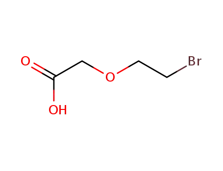 Molecular Structure of 1135131-50-8 ((2-Bromo-ethoxy)-acetic acid)