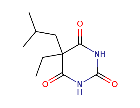5-ethyl-5-isobutylbarbituric acid