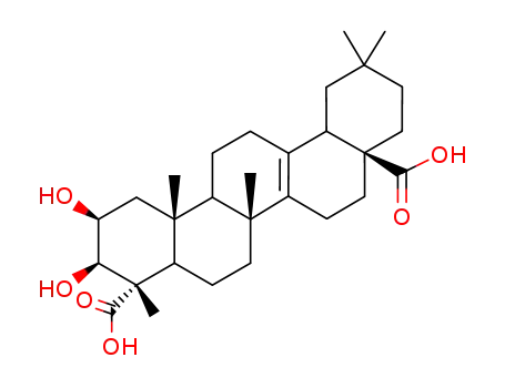 Molecular Structure of 1260-04-4 (polygalic acid)