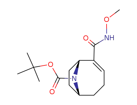 tert-butyl (1R)-2-(methoxycarbamoyl)-9-azabicyclo[4.2.1]non-2-ene-9-carboxylate