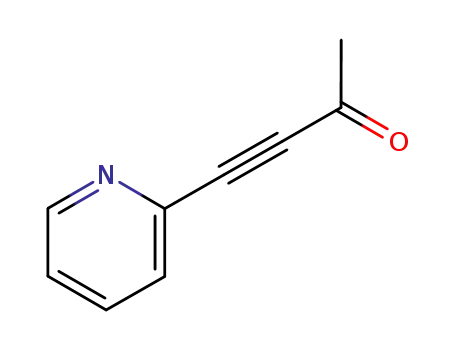 Molecular Structure of 114880-31-8 (3-Butyn-2-one,4-(2-pyridinyl)-(9CI))
