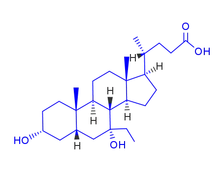 Molecular Structure of 124729-57-3 (3,7-dihydroxy-7-ethylcholanoic acid)