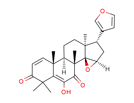 Molecular Structure of 1254-85-9 (cedrelone)