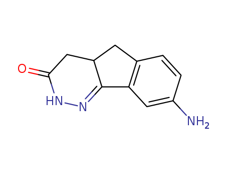 114915-67-2,8-amino-2,4,4a,5-tetrahydro-3H-indeno[1,2-c]pyridazin-3-one,