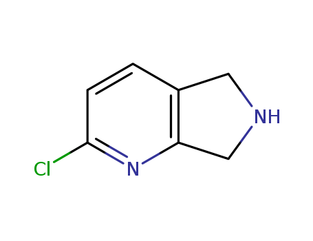 2-Chloro-6，7-dihydro-5H-pyrrolo[3，4-b]pyridine