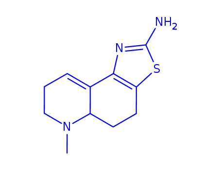 115688-97-6,Thiazolo[4,5-f]quinolin-2-amine,4,5,5a,6,7,8-hexahydro-6-methyl-,Thiazolo[4,5-f]quinolin-2-amine,4,5,5a,6,7,8-hexahydro-6-methyl-, (?à)-; PD 128483