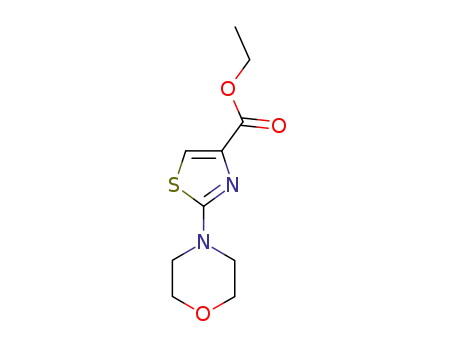 Molecular Structure of 126533-95-7 (ethyl 2-morpholino-1,3-thiazole-4-carboxylate)