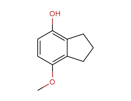 Molecular Structure of 38998-04-8 (4-HYDROXY-7-METHOXYINDAN)