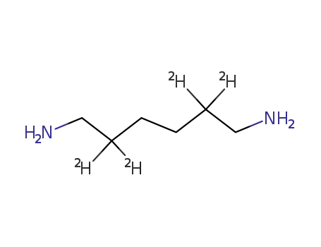 Molecular Structure of 115797-51-8 (1,6-DIAMINO(HEXANE-2,2,5,5-D4))