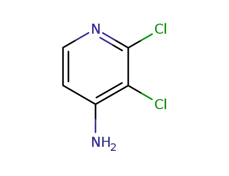 Molecular Structure of 184416-83-9 (4-Pyridinamine,2,3-dichloro-(9CI))