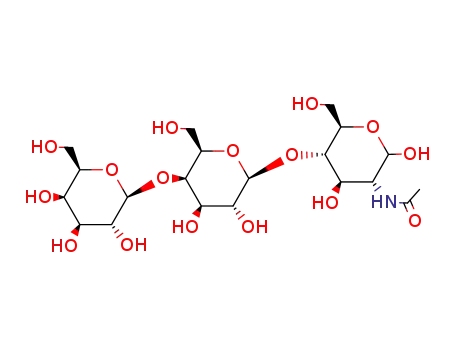 Molecular Structure of 115114-32-4 (2-ACETAMIDO-2-DEOXY-4-O-([4-O-BETA-D-GALACTOPYRANOSYL]-BETA-D-GALACTOPYRANOSYL)-D-GLUCOPYRANOSE)