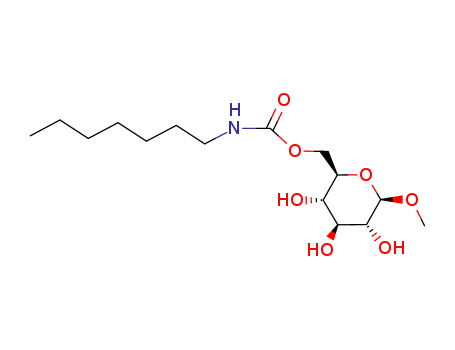 6-O-(N-Heptylcarbamoyl)-methyl-α-D-glucopyranoside(115457-83-5)