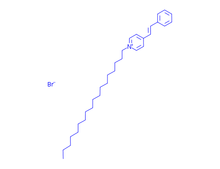 1-octadecyl-4-(2-phenylethenyl)pyridin-1-ium,bromide