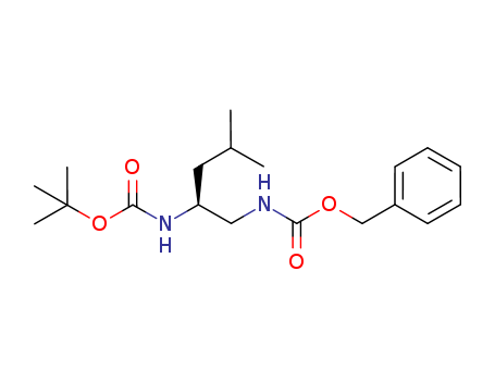 Carbamic acid,[2-[[(1,1-dimethylethoxy)carbonyl]amino]-4-methylpentyl]-, phenylmethyl ester,(S)- (9CI)